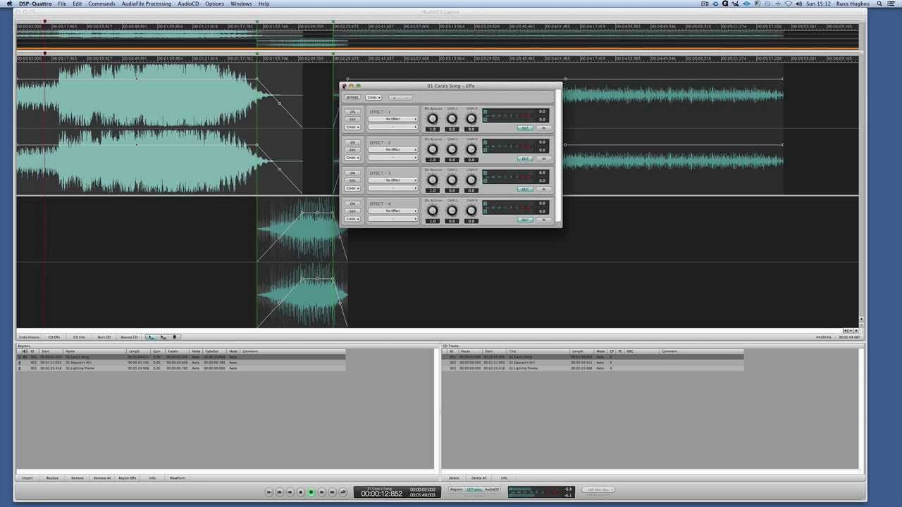Dsp quattro 4 audio editor cd creation software for mac